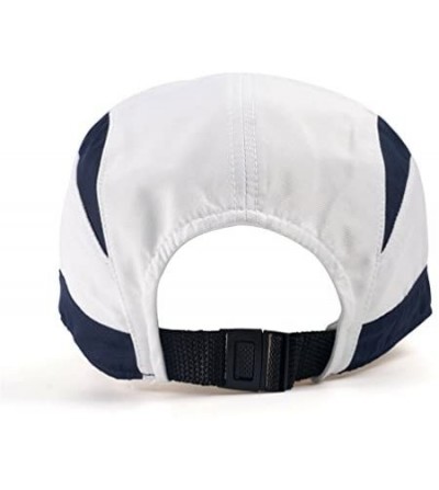 Baseball Caps Quick Dry Sport Hats Unstructured of Baseball Cap for Unisex Lightweight - White Black - CN182I3YTOK