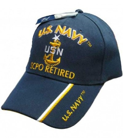 Baseball Caps U.S. Navy Senior Chief Petty Officer Retired Cap- Multi- One Size - C41839GIUGK