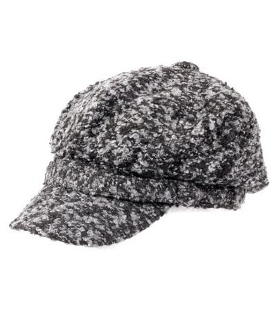 Newsboy Caps Retro Newsboy Style Women Winter Hat P242 - Gray - CM11B5MHJKN