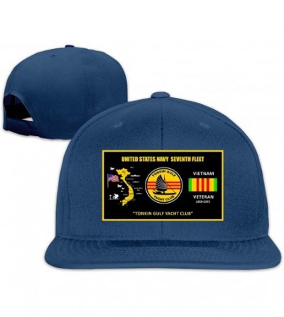 Baseball Caps US Navy Tonkin Gulf Yacht Club Vietnam Veteran Unisex Hats Classic Baseball Caps Sports Hat Peaked Cap - Navy -...