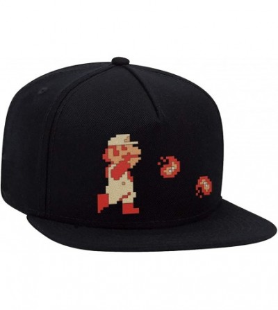 Baseball Caps Super Mario Bros Dungeon Super Mario Baseball Hat- Crew Sock Pair and Gaming Decals 3 Piece Git Bundle - C418ZT...