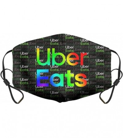 Balaclavas Uber Eats Gray Camouflage Logo Adjustable Earloops Reusable Cosplayl - Uber Eats-8 - CW1982M2SZ0