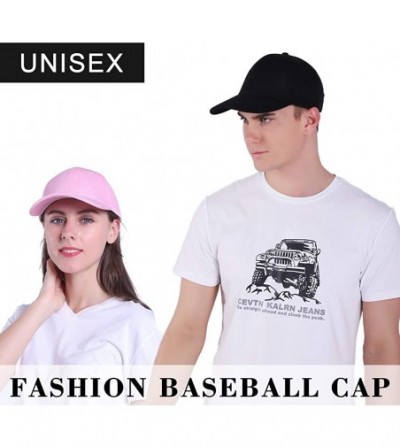 Baseball Caps Baseball Caps Classic Dad Hat Men Women Adjustable Size 35 Optional - 501 Pink - CQ18SXH0ZCI