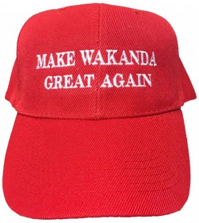 Baseball Caps Make Wakanda Great Again Cap (Red) - CV180WX6KXA