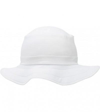 Bucket Hats Funky Bucket Women's- Kids & Men's Hat with UPF 50 UV Protection. Boonie Style Sun Hat - White Large - CU1880MQKAU
