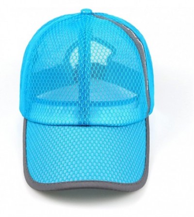 Baseball Caps Lightweight Breathable Outdoor Baseball Fishing - Blue - CH18DYZZ3OI