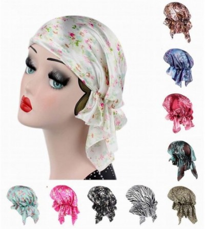 Skullies & Beanies Chemo Cap-Turban Headwear-Multi Function Headwrap and Chemo Hats for Hairloss - Ban Ma Wen - CJ1872Q5H2N
