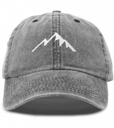 Baseball Caps Outdoor Cap Mountain Dad Hat Womens Mens Hiking Vintage Cotton - Black - CW18SKAKH5U