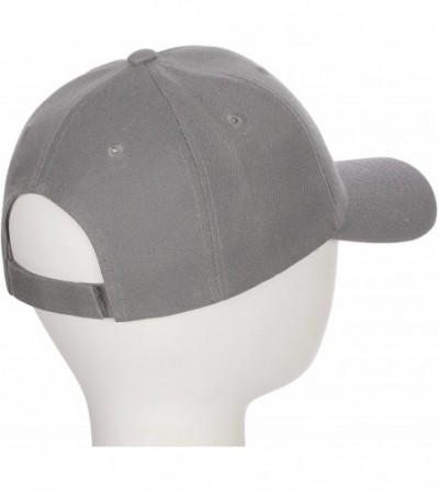 Baseball Caps Classic Baseball Hat Custom A to Z Initial Team Letter- Charcoal Cap White Black - Letter R - CA18IDXN9T9