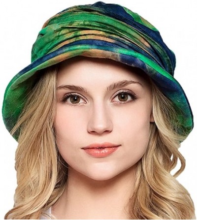Sun Hats Women's Sun Protection Bucket Hat - Green - C312J5785RP