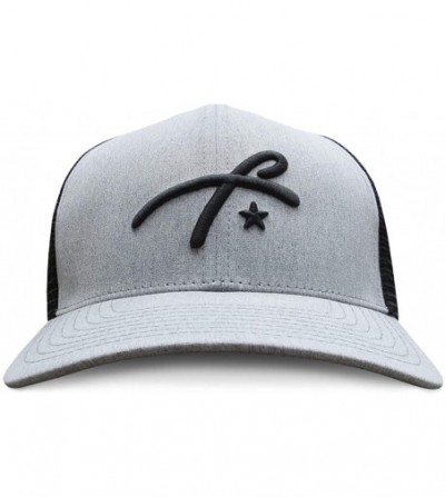 Baseball Caps Trucker Hat for Men or Women- Many Cool Designs - Grey With Gf Logo - CU18TESLL2O
