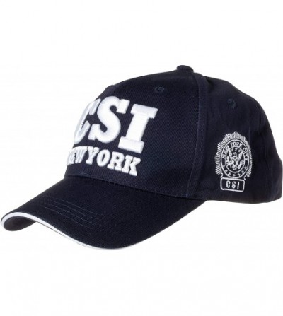 Baseball Caps CSI Crime Scene Investigator Logo Law Enforcement Baseball Cap Hat Navy Blue Officially Licensed by New York Ci...