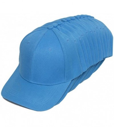 Baseball Caps 12-Pack Adjustable Baseball Hat - CX127DNO79N
