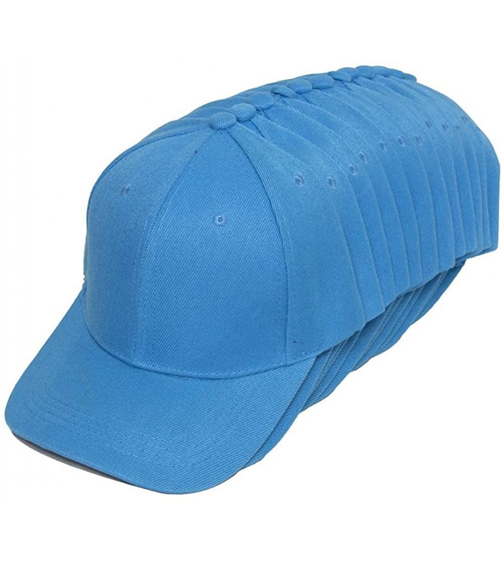 Baseball Caps 12-Pack Adjustable Baseball Hat - CX127DNO79N