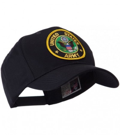 Baseball Caps Army Circular Shape Embroidered Military Patch Cap - Army - C511FETEKFZ