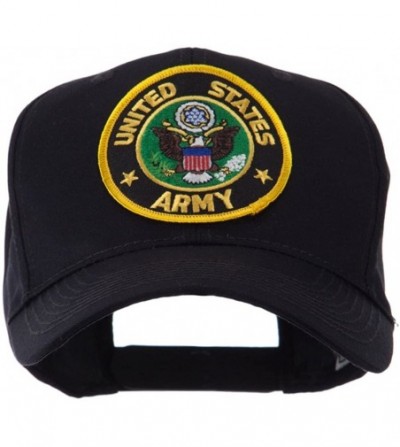 Baseball Caps Army Circular Shape Embroidered Military Patch Cap - Army - C511FETEKFZ