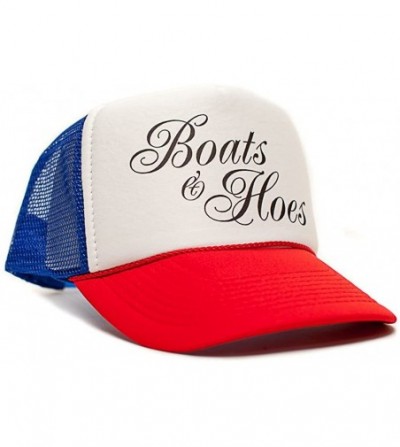 Baseball Caps Movie Cap Hat Unisex Adult Trucker Multi - Royal/Red - CH12IMNLAXD