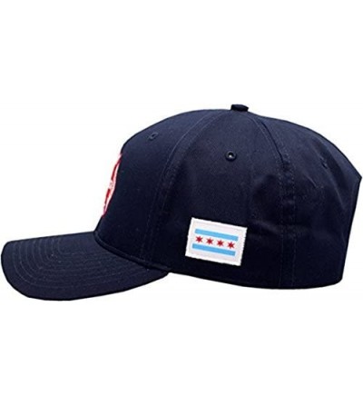 Baseball Caps Chicago Fire Department Maltese Logo Velcro Back Hat-10780 - CT128PFA54X