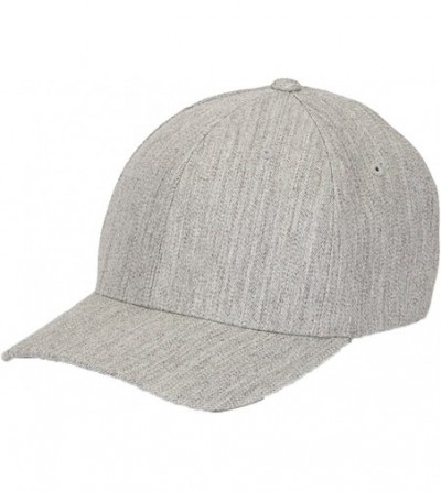 Baseball Caps Men's Wool Blend Hat - Heather Grey - CK12DKJN5ZB