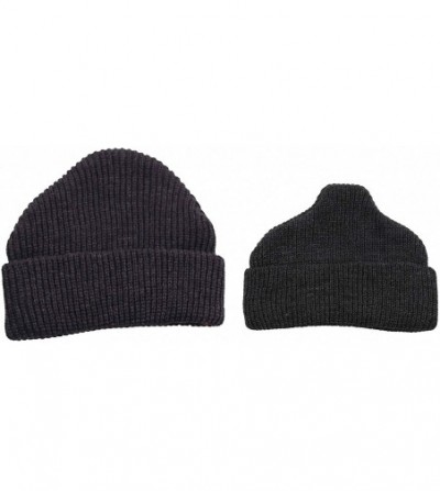 Skullies & Beanies 2PCS Mother&Baby Hat Parent-Child Hat Family Matching Cap Winter Warmer Knit Wool Beanie Ski Cap - Mz-483b...