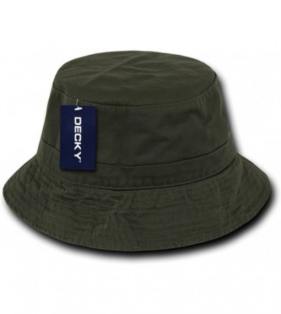 Sun Hats Polo Bucket Hat - Olive - CO11XSVN3IB