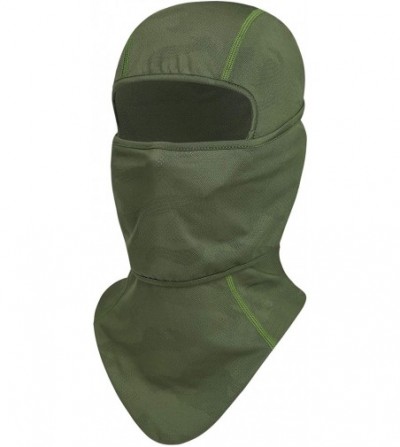 Balaclavas Balaclava Sun Protection Face Mask Adjustable Breathable Full Face Cover - Green - CJ1966K347Q