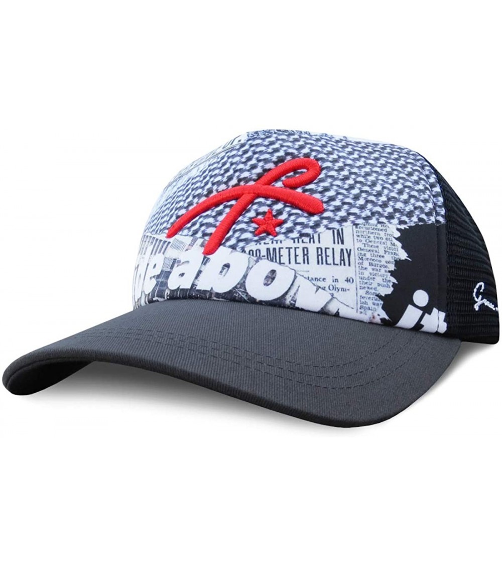 Baseball Caps Foam Trucker Hat Snapback Mesh Baseball Cap for Men or Women - Forever Young - CJ18UW6H5CK