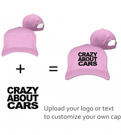 Baseball Caps Customize Your Own Design Text Photos Logo Adjustable Hat Hiphop Hat Baseball Cap - Yellow - C918L86AMY0