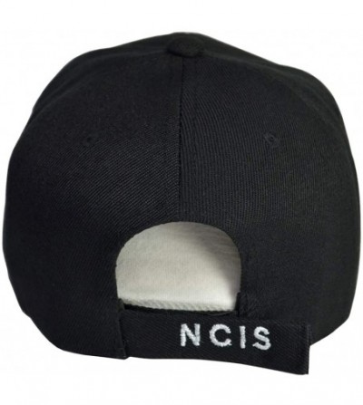 Baseball Caps NCIS Black Hat - Naval Criminal Investigative Service Cap - C511NKO6KGX