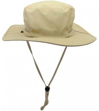 Sun Hats Outdoor Bucket Boonie UV Protecting Sun Hat - .Khaki - CB12KAS3GKD