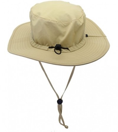 Sun Hats Outdoor Bucket Boonie UV Protecting Sun Hat - .Khaki - CB12KAS3GKD