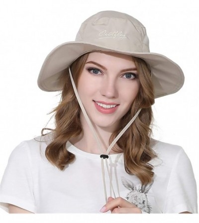 Sun Hats Unisex Outdoor Lightweight Breathable Waterproof Bucket Wide Brim Hat - UPF 50+ Sun Protection Sun Hats Shade - CE18...