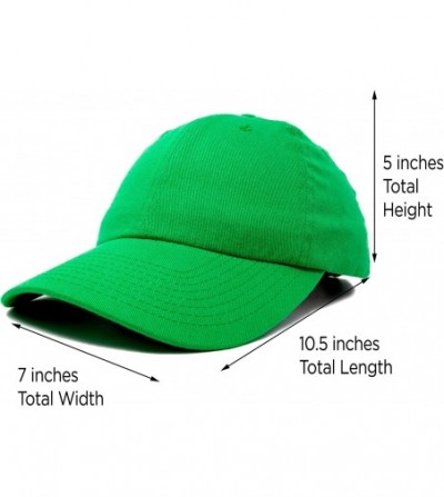 Baseball Caps Baseball Cap Mens Trucker Hat Dad Hats Caps for Women 12 Pack - Kelly Green - CL18IDYYUXD