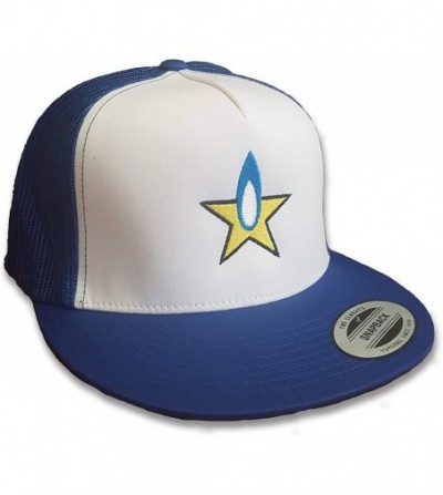 Baseball Caps Strickland Propane Hat - Embroidered Snapback Trucker King of The Hill Royal Blue/White - CE18QXHRW5M