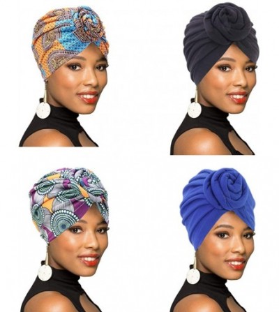 2Packs African Pattern Headwrap Pre Tied