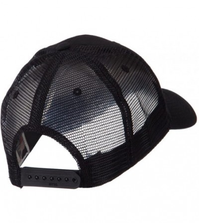 Baseball Caps Text Law and Forces Embroidered Patched Mesh Cap - Security - CY11FITVGMV
