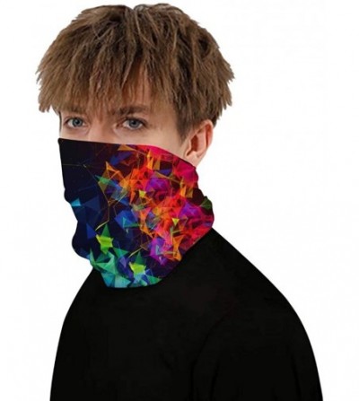 Balaclavas Reusable Face Mask Bandanas for Men Women- Seamless Neck Gaiter Headband- Dust Wind UV Sun Face Cover - C1198MYGG2Z