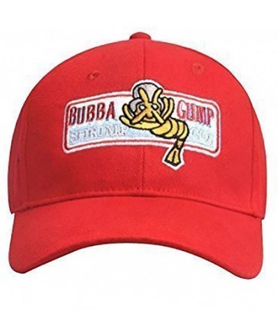 Baseball Caps Bubba Gump Shrimp Hat Embroidered Forrest Gump Baseball Cap - C112FXBLAAT