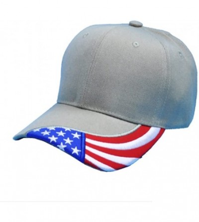 Baseball Caps American Flag Bill Baseball Cap Twill Cotton Dad Hat Low Profile Military Cap Special Force Tactical Cap - Gray...