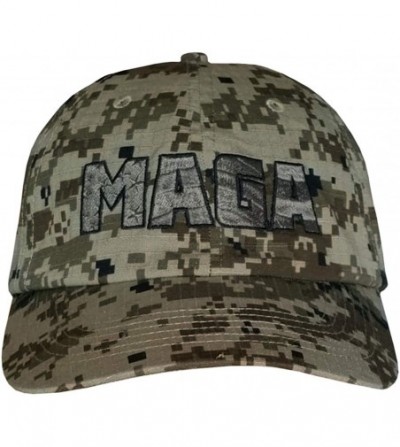 Baseball Caps MAGA Hat - Trump Cap - Digital Camo Green W/ Army Green Maga - CL18LRRNAWG