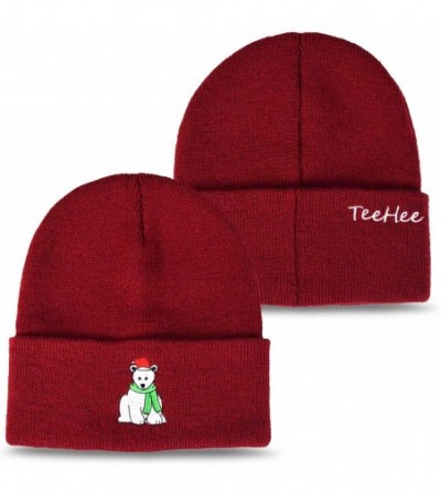 Skullies & Beanies TeeHee Fun and Fashionable Cuffed Fold Beanie Hat 3-Pack - Holiday - CW184ISTGDZ