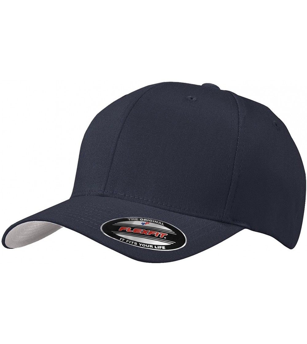 Baseball Caps Men's Flexfit Cap - Dark Navy - CY18K2T2H0W