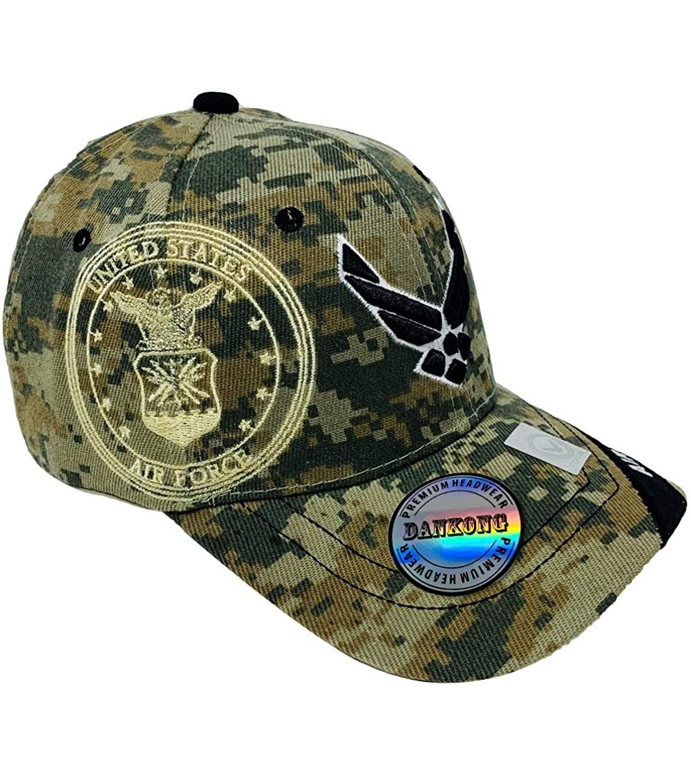 Baseball Caps U.S. Air Force Hat - Official Licensed Military Baseball Cap - Air Force Logo - Camouflage - CI18QHYHL6H