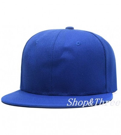 Baseball Caps Custom Embroidered Baseball Cap Personalized Snapback Mesh Hat Trucker Dad Hat - Hiphop Royal Blue - CZ18HLDRKMU