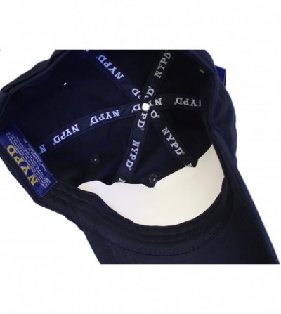 Baseball Caps NYPD Baseball Hat New York Police Department Navy & White One Size - CB117D7123J