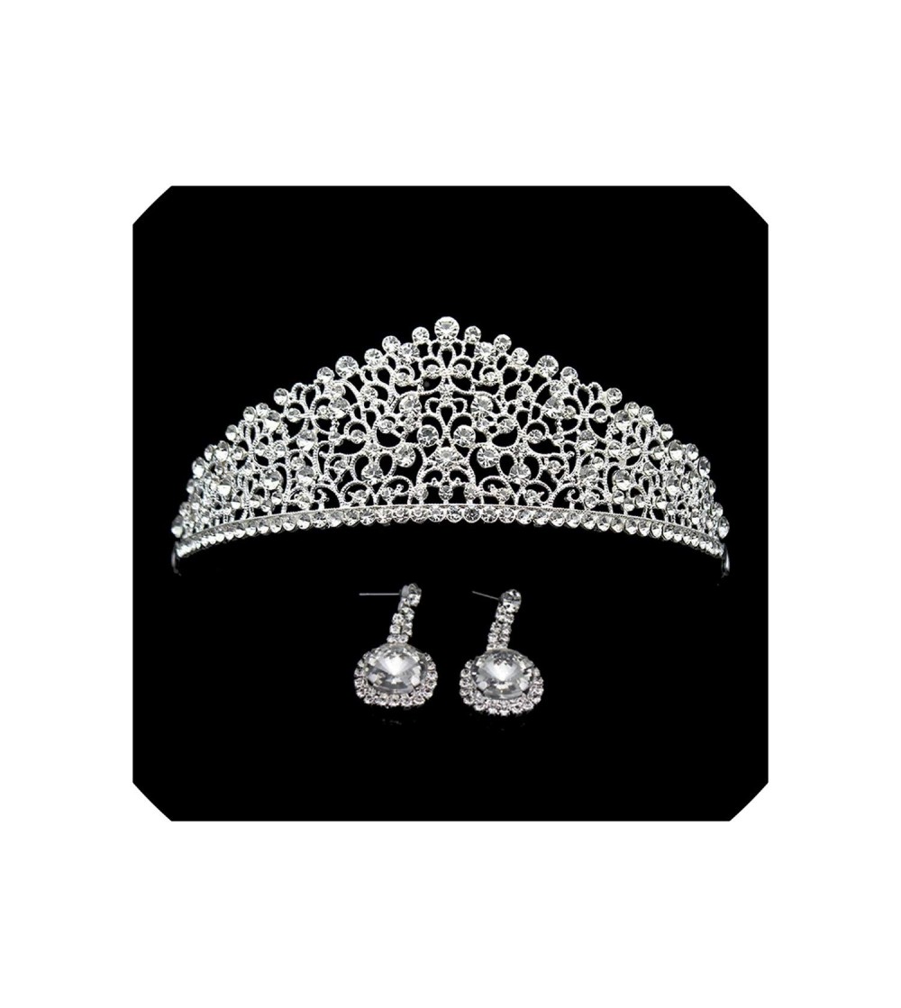 Headbands Vintage Jewelry Crystal Headband Wedding - full round - CS18WK3TNII