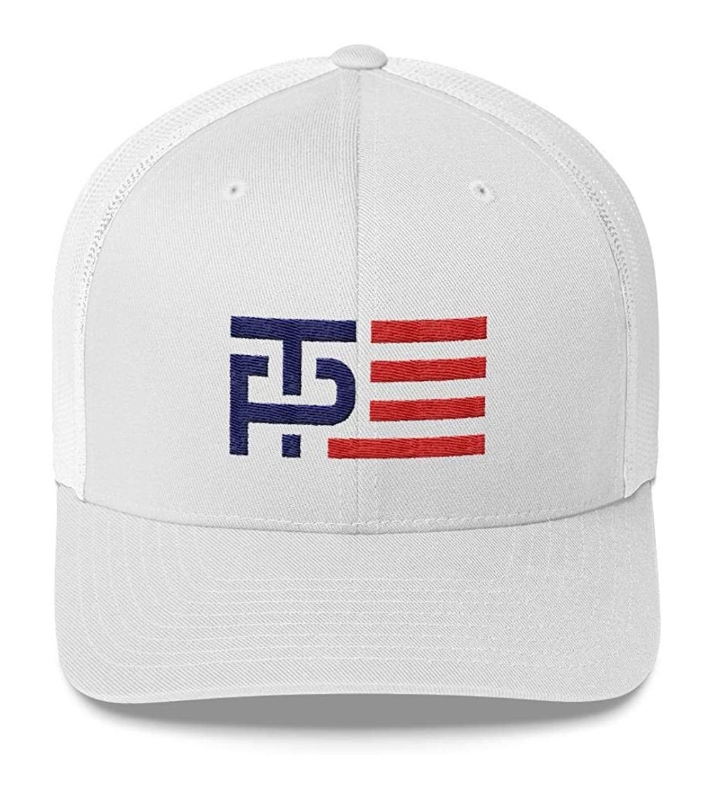 Baseball Caps Donald Trump Mike Pence Hat- MAGA Logo Adjustable Snapback Trucker Hat- Printed and Shipped from USA - CP18OIA268K
