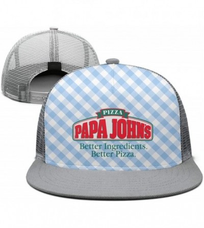 Baseball Caps Cap Adjustable Dad papa-Loves-Pizza- Vintage Full Print Sun Hats - Papa Loves Pizza-1 - CK18ICS0TE9