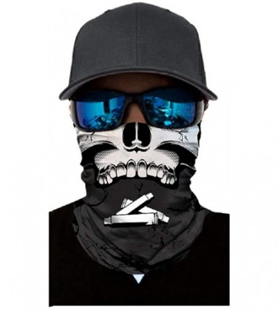 Balaclavas Unisex 3D Skull Printed Balaclava Headwear Multi Functional Face Mask for Outdoor Cycling Riding Motorcycle - CY19...