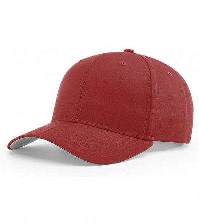 Baseball Caps 212 PRO Twill Snapback Flex Baseball HAT Blank FIT Cap - Cardinal - CZ186A2H9K3